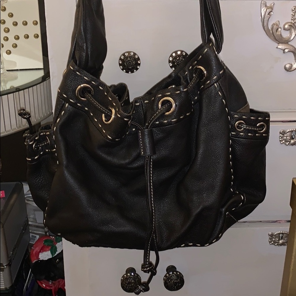 Brown purse